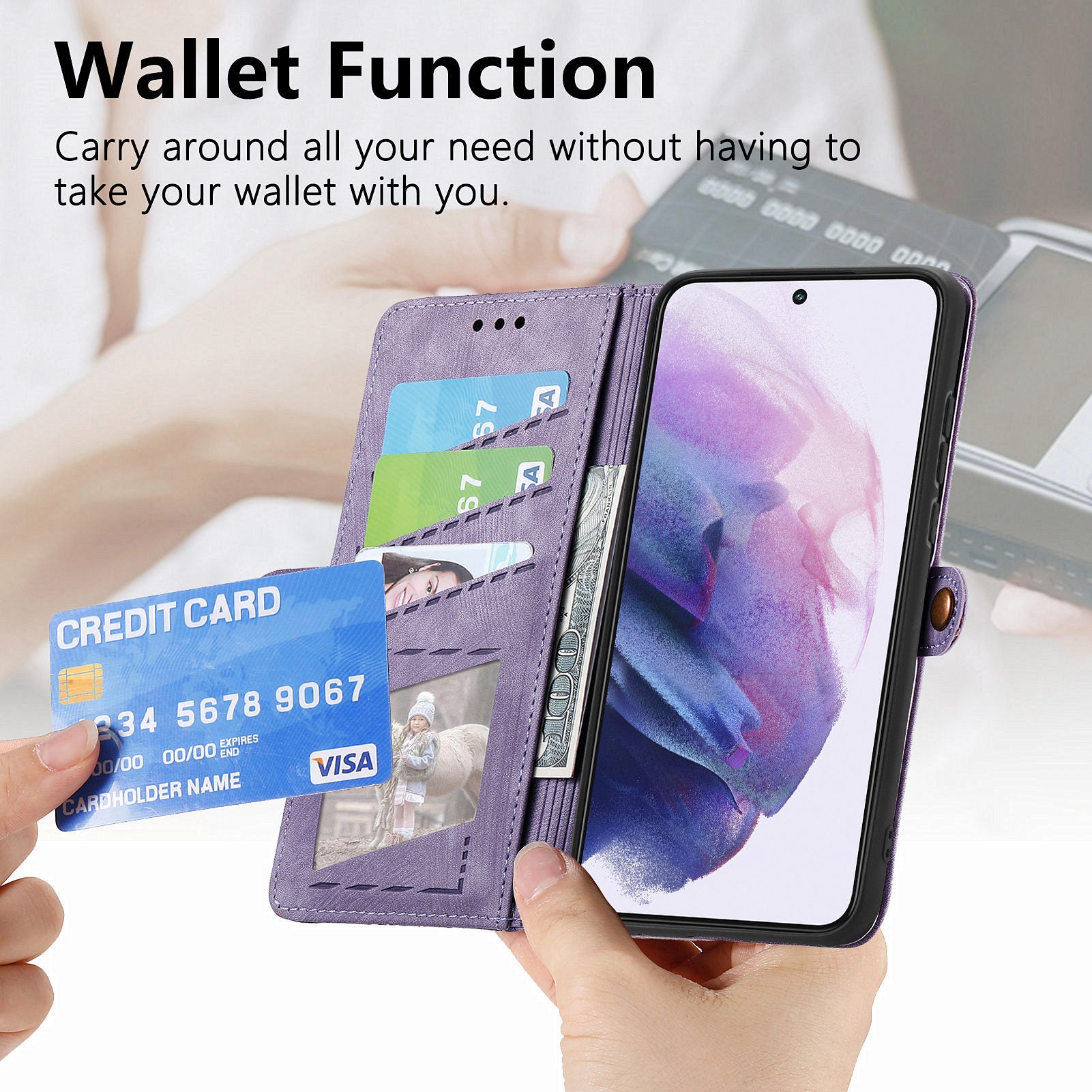 For Samsung Galaxy S22 5G Zipper Pocket Phone Case Geometry Imprinted PU Leather Wallet Stand Cover For Samsung Galaxy S22 5G Zipper Pocket Phone Case Geometry Imprinted PU Leather Wallet Stand Cover